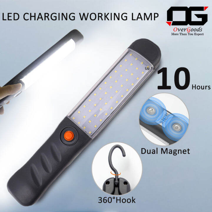 LED Working Lamp Cordless Lamp Rechargeable LED Work Light Hanging ...