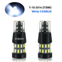 หลอดไฟ LED T10 2ชิ้น W5W Canbus 194 168 30SMD 3014จอดรถโคมไฟที่เก็บของภายในการอ่านรูปทรงกลม