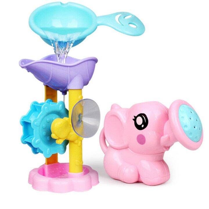 akula-store-baby-elephant-shower-toy-for-6-12-months-spray-water-waterwheel-bath-playing-toy-for-boys-girls-bathtub-foam-beach-swimming-pool