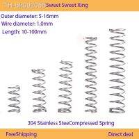 ∏ Y-shaped Rotor Return 304 Stainless Steel SUS Compression Pressure Spring Steel Wire Diameter 1.0mm 10PCS