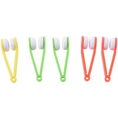 5 Pieces Mini Sun Glasses Eyeglass minifiber Spectacles Cleaner Soft Brush Cleaning Tool
