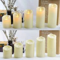 {6shop Department Store} Flameless ริบหรี่ Led เทียนแสง Tealight Led แบตเตอรี่เทียนโคมไฟอิเล็กทรอนิกส์ Votive Led โคมไฟฮาโลวีนตกแต่งบ้าน