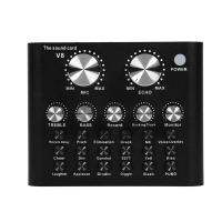 【COOL】 vvigft V8 Bluetooth4.2โลหะภายนอก USB ไมโครโฟนร้องเพลงพร้อม DSP Effect 12เฉพาะ Electro-Acoustic ระเบียบ