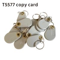 2023 ใหม่ 125KHz T5577 RFID Key Tags EM4305 Ring Tokens เขียนได้ Keyfob Rewritable Keychain Access Card Copy Clone Duplicate-Tanrie