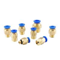 PC Air Pneumatic Fitting Quick Connector 4-m5 4-M6 4mm 6mm 8mm 10mm 12mm Male Thread 1/4 1/2 1/8 3/8 Compressed Hose Tube Pipe Watering Systems Garden