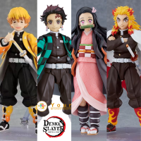 Figma 498 Tanjiro Kamado 508-DX Nezuko 522 DX Zenitsu 553 Kyojuro Demon Slayer Kimetsu no Yaiba Nendoroid ดาบพิฆาตอสูร เนสึโกะ ทันจิโร่ ของสะสม ของเล่น ของเล่นถูกๆ ของเล่นเด็ก ??