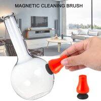 Small Precision Magnetic Spot Scrubber Cleaning Brush For Bottle Wall Vase Portable Household Cleaning Tools Glass Cleaner DH