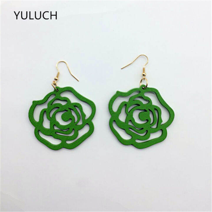 yuluch-pair-new-design-good-african-wood-rose-flower-earrings-latest-new-arrival-round-new-design-quality