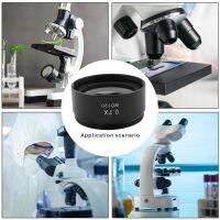 WD120 0.7X Trinocular Stereo Microscope Auxiliary Objective Lens Barlow Lens 48mm Thread