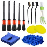 【NEW】 Motorbike Decorations Corner 13Pcs Detailing Brush Ing S Car Er Brush Set For Car Motorcycle Interior External Air Vents Wheel Washing