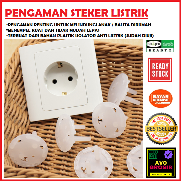 Pengaman Pelindung Colokan Listrik Stop Kontak Safety Tools Lazada Indonesia