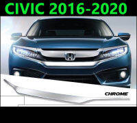 (ส่งฟรี) คิ้วกระจังหน้า Civic  FC 2016 2017 2018 2019 2020