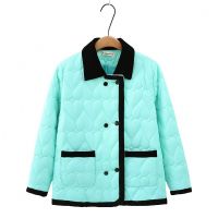 Big Size XL-4XL Womens Turn Down Collar Winter Coats Oversized A-line Button Up Vintage Fashion Female Outerwear