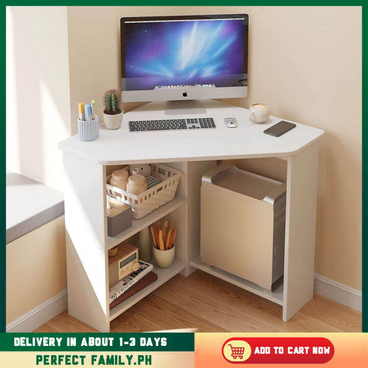 Triangle Study Desk Corner Writing Desk Corner Desktop Computer Desk