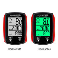 สากลจักรยานคอมพิวเตอร์แสงไฟ MTB จักรยาน S Peedometer สายจอแอลซีดีหน้าจอสัมผัสอุปกรณ์จักรยาน.