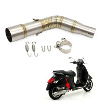 Motorcycle Exhaust Middle Muffler Tube Escape Connection for Piaggio Vespa GTS250 GTS300 GTS 250 300 2007 - 2020 2019 2018