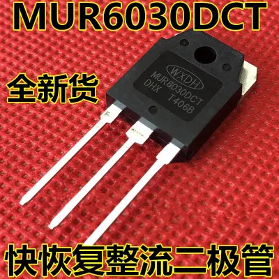 2 ชิ้น MUR6030DCT TO-3P 300V 60A