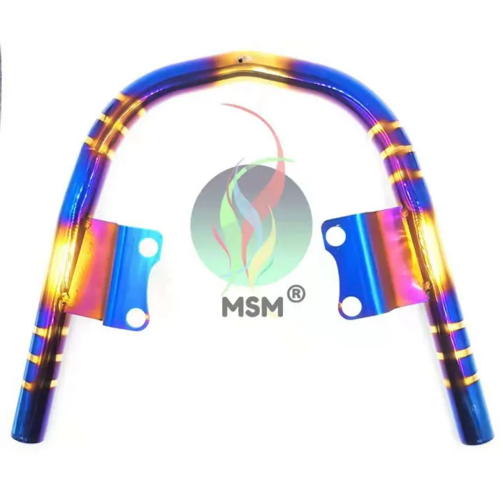 MSM Rear / back Grab Bar Mio Sporty titanium 2 tone two tone Lazada PH