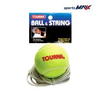 TOURNA BALL &amp; STRING REPLACEMENT for Tennis Trainers ลูกเทนนิสสำหรับฝึกซ้อม 1 Set (1 Ball)