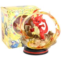 【100%-New】 Toy Shoy &amp; Stationers ตุ๊กตาของเล่นโมเดลของ Charmeleon Wartortle ชุดต่อสู้พีวีซี