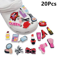 20pcs Shoes Charms For Croc Buckle Decorations Accessories Sandals Tool 20pcs Cartoon