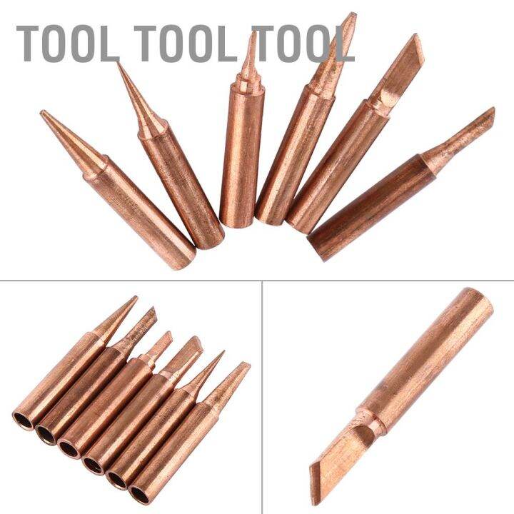 tool-หัวแร้งบัดกรีเหล็กตะกั่วอุณหภูมิต่ํา-900m-t-6ชิ้น