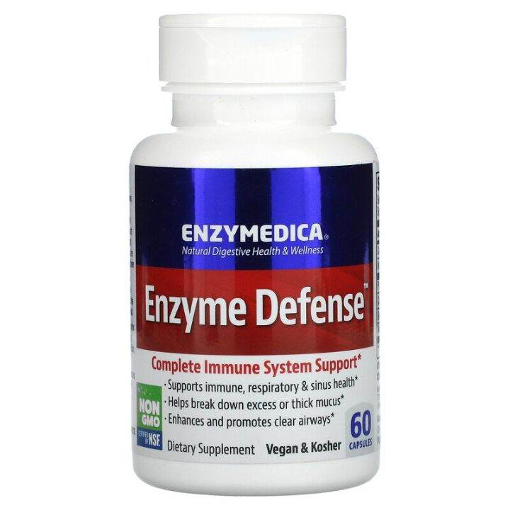Enzymedica, Enzyme Defense, 60 Capsules Lazada PH