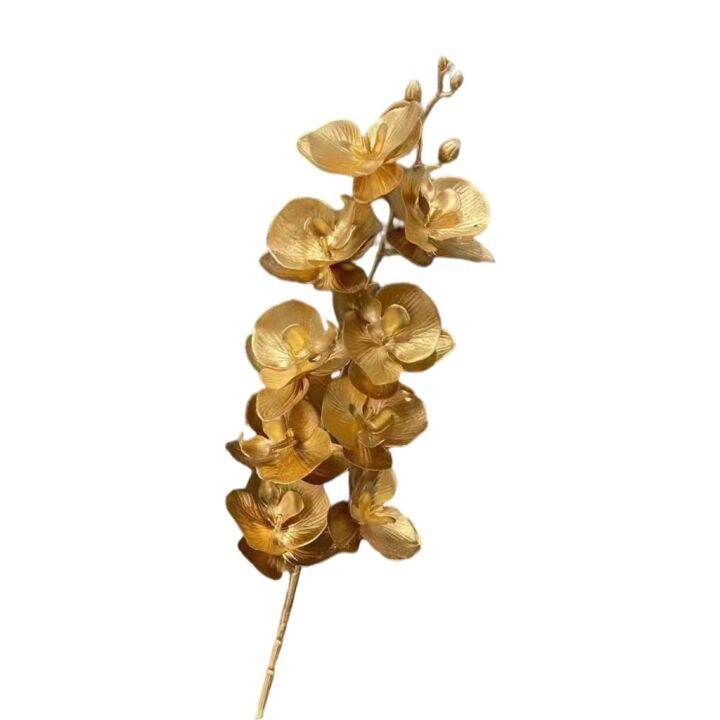 ready-stock-golden-phalaenopsis-artificial-flowers-90cm-35-4in-garden-office-shopping-home-decor-simulation-orchid