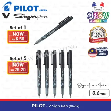Pilot V Sign Pen 0.6mm SW-VSP