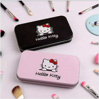 Am888  ชุดแปรงแต่งหน้า Hello kitty เชต7ชิ้น มี2สีให้เลือก