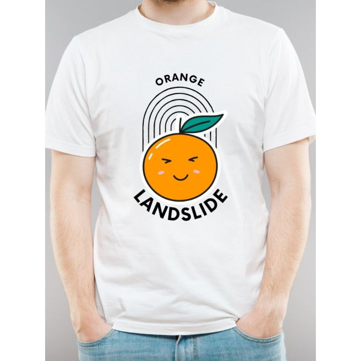 now-new-เสื้อยืดก้าวไกล-fc-พิมพ์ลาย-orange-landslide-สีขาว-ใหม่เอี่ยมll-size-s-5xl