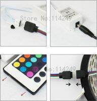 LED STRIP RGB 12V พร้อมรีโมทย์ และAdapter 5M (1376)