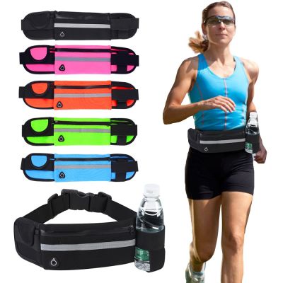 Waterproof Running Waist Bag Sports Jogging Portable Outdoor Phone Holder Belt Bag Women Men Fitness Sport Accessories Running Belt