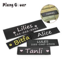 【cw】 2pcs Personalized Name Tag Accessories Dog ID Custom Harness Collar Label Sticker