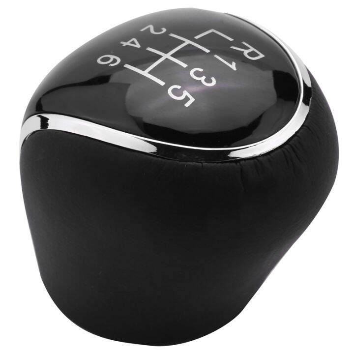 6-speed-car-pu-leather-gear-shift-knob-shift-lever-for-mondeo-iv-c-max-transit-focus-mk3-mk4-kuga