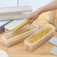 Noodle Storage Preservation Plastic Large Size Spaghetti Rectangle Capacity Food Sealed TMZ