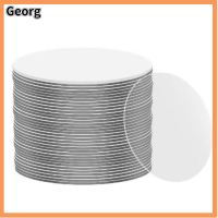 GEORG 20 Pieces 40401.5มม. สติกเกอร์ติดแน่น ใสสะอาด นาโน สติกเกอร์เทปสติ๊กเกอร์ อเนกประสงค์อเนกประสงค์ 20ชิ้นค่ะ กาวในตัว ออฟฟิศสำหรับทำงาน