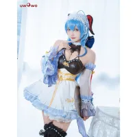 ✿✣▥ [cosplay]Uwowo Yuwo Original God cosplay sweet rain and maid outfit Wang Xiaomei coconut sheep black silk Japanese AWIO