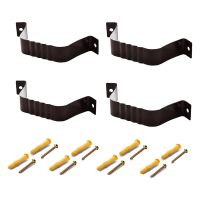 Downspout Adapter Gutter Downspout Strap 3X4 Leader Strap 3X4 (4 Pack)