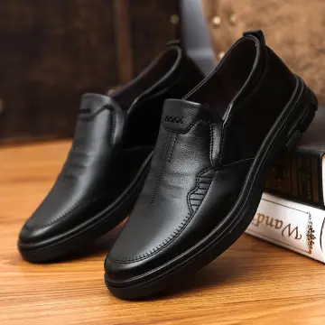 Mens soft leather hot sale formal shoes