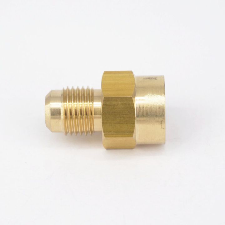 sae-thread-1-2-quot-20-unf-fit-tube-od-5-16-quot-x-1-4-quot-npt-female-brass-sae-45-degree-pipe-fitting-adapter