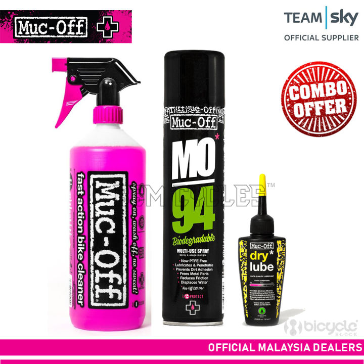 Kit Muc-Off Clean, Protect and Lube
