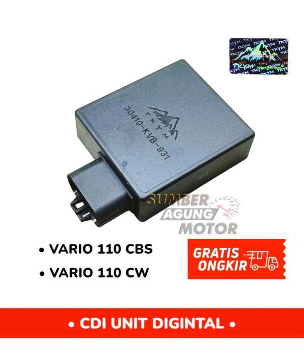 Cdi Unit Digital Honda Vario Lama Vario Techno Vario Cbs