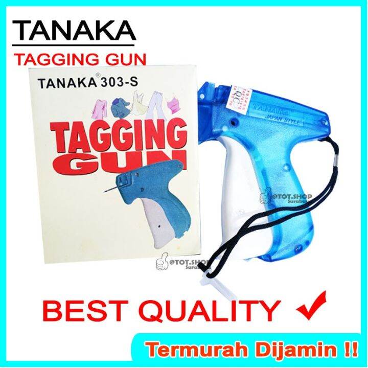 TANAKA TAG GUN ALAT TEMBAK PEMASANG LABEL BANDROL HARGA HANG TAG