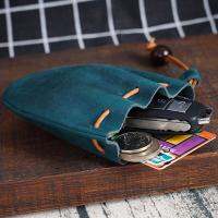 GUNGUNGUanStrade กระเป๋าหูรูดใส่เหรียญทำมือกระเป๋าของขวัญ Dompet Koin คริสต์มาส