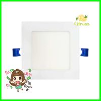 ดาวน์ไลท์ LED BLADE II-SQ 9W วอร์มไวท์ อะลูมิเนียม ขาว 5 นิ้ว เหลี่ยมDOWNLIGHT LED BEC BLADE II-SQ 9W WARM WHITE ALUMINIUM WHITE 5" SQUARE **ของแท้100%**