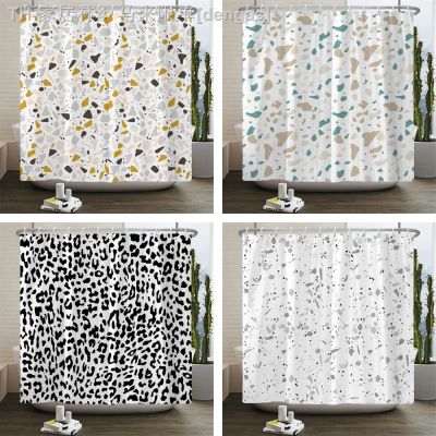 【CW】♛  Mosaic Shower Curtain Curtains with 12 Hooks for Decoration Polyester Fabric