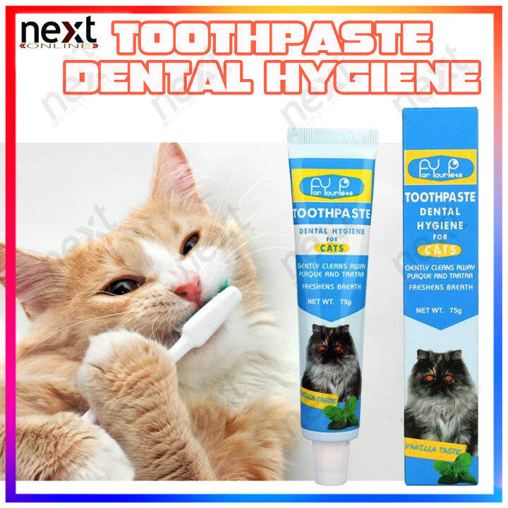 Cat Toothpaste Dental Hygiene For Your Pets Cat Toothpaste 75g (Vanilla