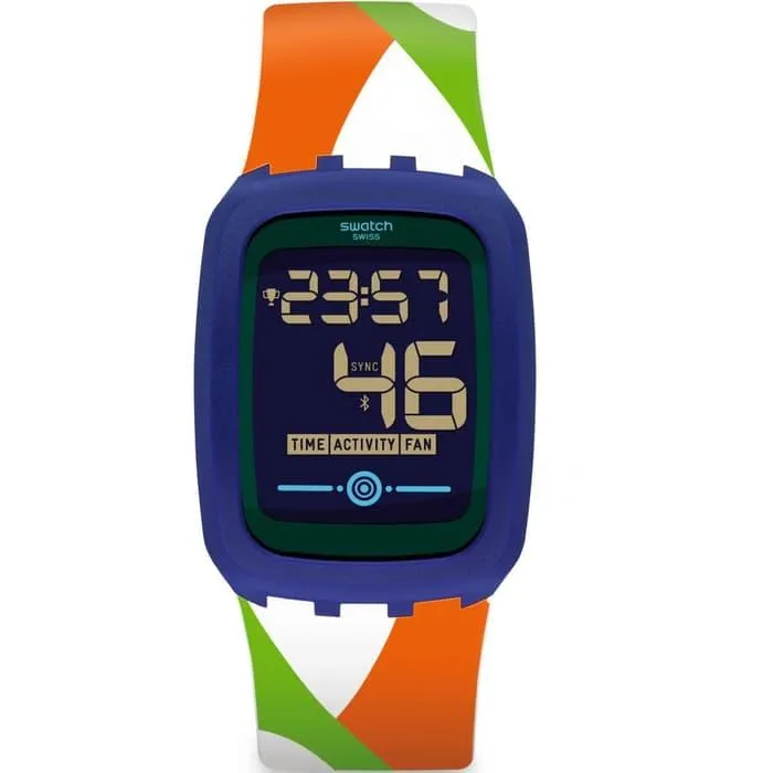 jam tangan digital swatch