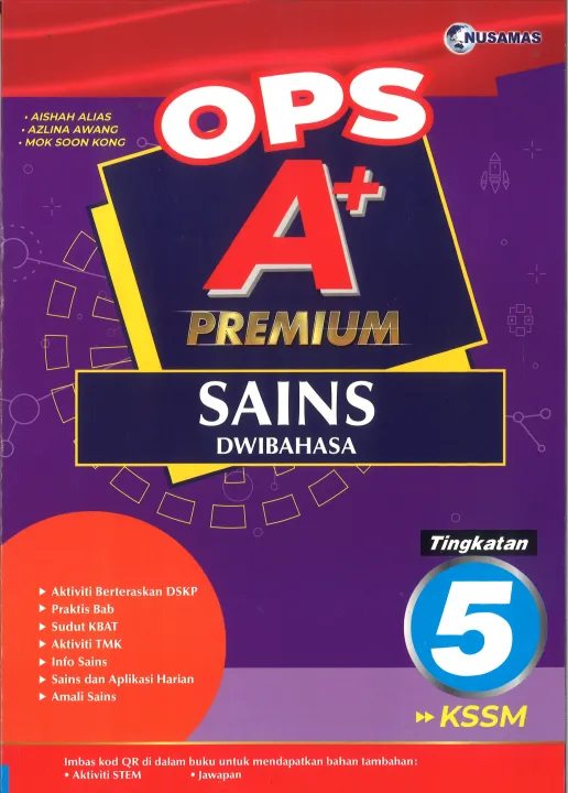 OPS A+ Premium Sains Dwibahasa Tingkatan 5  Lazada